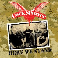 COCK SPARRER - Here We Stand   CD/DVD