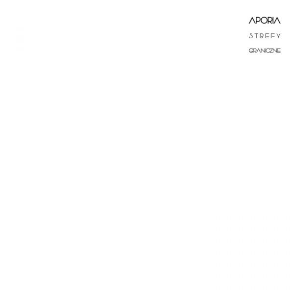 Aporia - Strefy Graniczne  CD