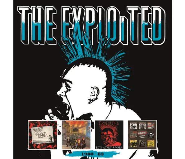 EXPLOITED - 1980-83, 4CD Box Set