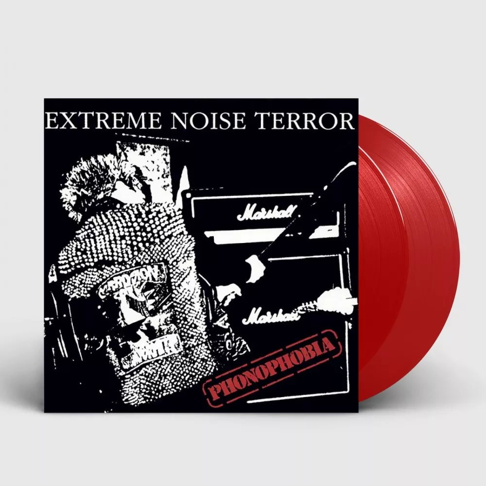 EXTREME NOISE TERROR - PHONOPHOBIA (RED VINYL 2LP) - obrazek 2