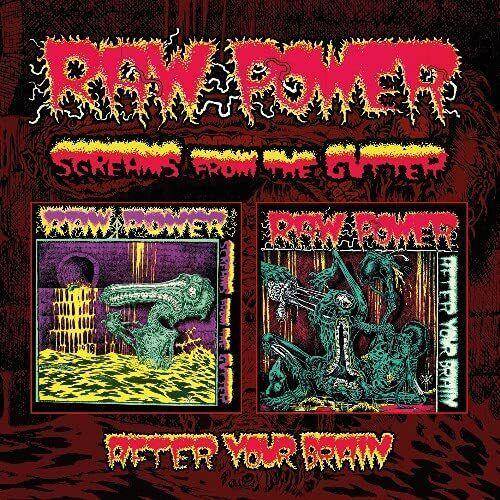 RAW POWER - SCREAMS FROM THE GUTTER / AFTER YOUR BRAIN CD