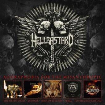 HELLBASTARD - AGORAPHOBIA FOR THE MISANTHROPIC (4CD)