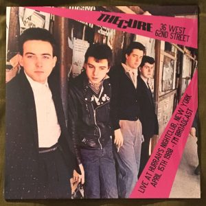 CURE – Live at Hurrah's Nightclub, New York  LP