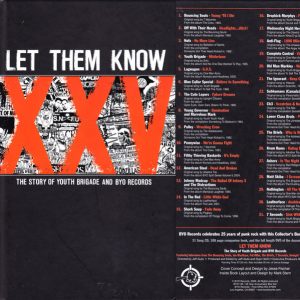 VA - Let Them Know - Story of Youth Brigade and BYO Records  (book/CD/DVD)