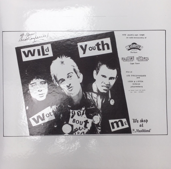 WILD YOUTH - AFRIKA 1979-1982 LP