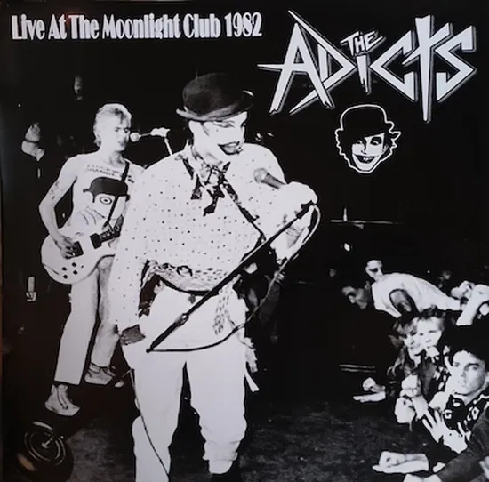 ADICTS - LIVE AT THE MOONLIGHT CLUB 1982 LP