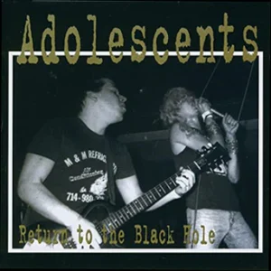 Adolescents - Return To The Black Hole  LP