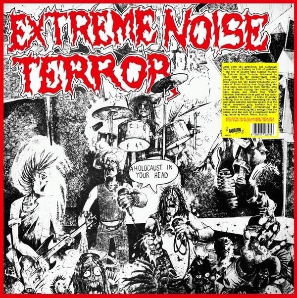 EXTREME NOISE TERROR - A HOLOCAUST IN YOUR HEAD LP (color)