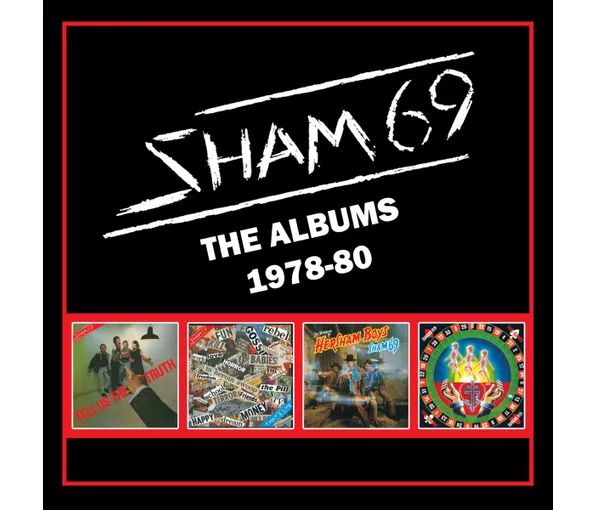 SHAM 69 - The Albums 1978-80, 4CD