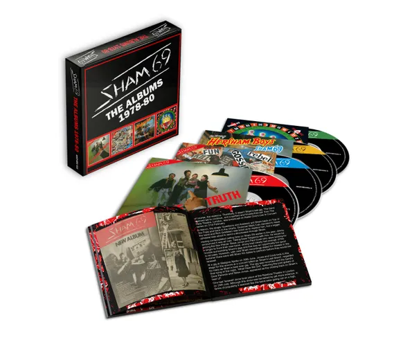 SHAM 69 - The Albums 1978-80, 4CD - obrazek 2