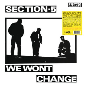 SECTION 5 - We Won't Change  LP