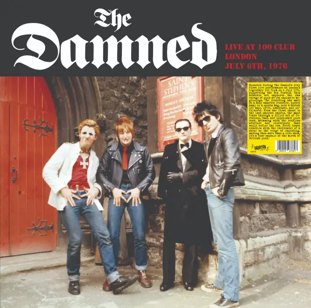 DAMNED - Live At The 100 Club LP