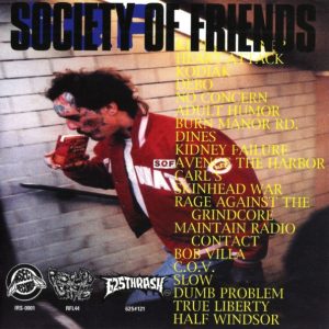 Society Of Friends – Discography  CD