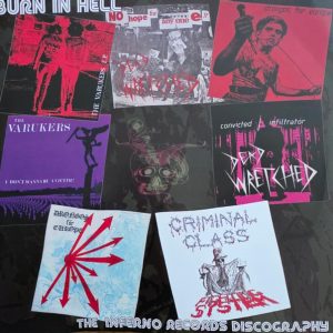 VA - BURN IN HELL - THE INFERNO RECORDS DISCOGRAPHY	LP