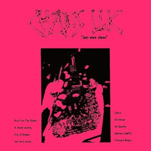 CHAOS U.K. - Just mere slaves - 40th anniversary LP