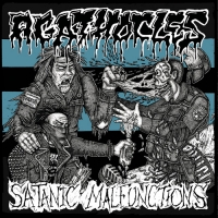 AGATHOCLES / SATANIC MALFUNCTIONS - Split CD