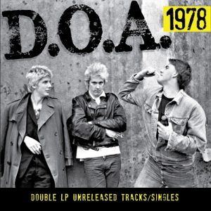 D.O.A. - 1978  CD