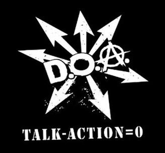 D.O.A. - Talk – Action = 0 LP