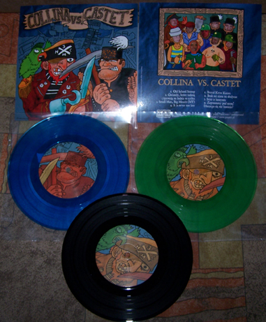 CASTET/COLLINA - split EP